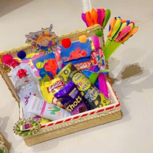 Holi Gift Hamper With Essentials & Chocolates